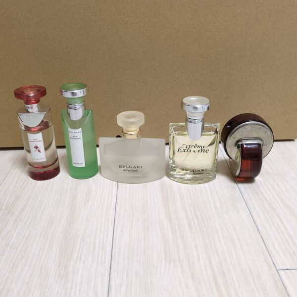 ブルガリ 廃盤品 香水 5本セット BVLGARI オ・パフメ オーテルージュ他