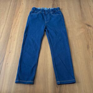 無印良品 デニム レギンスパンツ 110