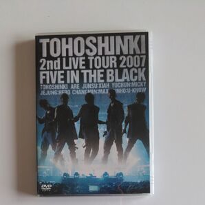 東方神起 2nd LIVE TOUR 2007 FIVE IN THE BLACK DVD