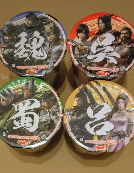 真三國無双origin 担担麺味 カップラーメン 担々麺 カップ麺 4個
