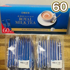 日東紅茶 ロイヤルミルクティー 60本入