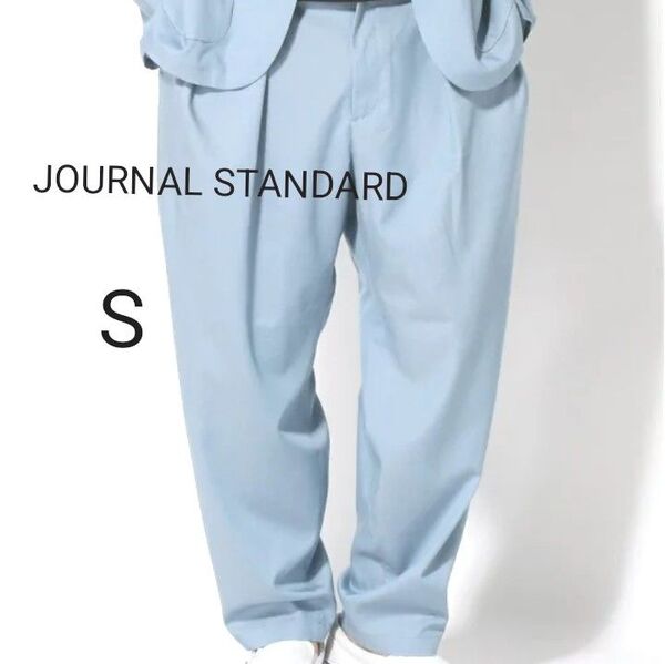 ジャーナルスタンダードJOURNAL STANDARD2タックスラックステーパードパンツSLOW CHAMBRAY EASY
