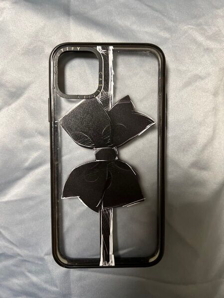 Casetify 黒いリボンデザイン iPhone11pro maxケース