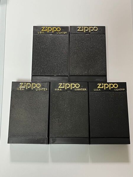 送料無料 zippo 空き箱 プラケース 5点