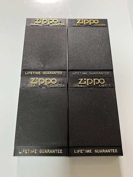 送料無料 zippo 空き箱 プラケース 4点