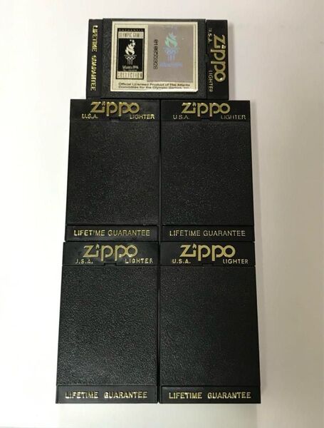 送料無料 zippo 空き箱プラケース 5点