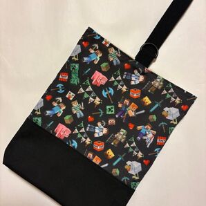 マインクラフト マイクラ シューズバッグ 上履き入れ