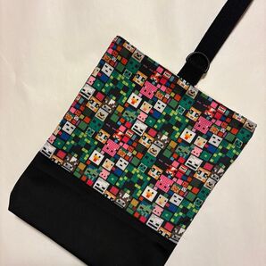 マインクラフト マイクラ シューズバッグ 上履き入れ