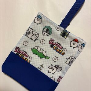 にゃんこ大戦争 シューズバッグ 上履き入れ