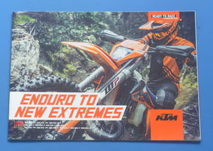 KTM　ケーティエム　2019年10月　カタログ　価格表付き 150EXC 250EXC 300EXC 350EXC-F 450EXC-F 500EXC-F 【外-01】