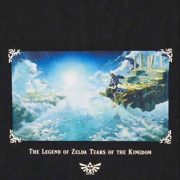 ユニクロ ゼルダの伝説 ティアーズオブザキングダム Tシャツ XLサイズ 黒 ブラック 新品 未使用