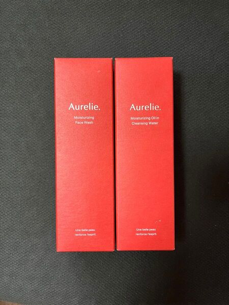 Aurelie オレリー モイストフェイスウォッシュクレンジン (洗顔料)モイストオイルインクレンジングウォーター(メイク落とし)