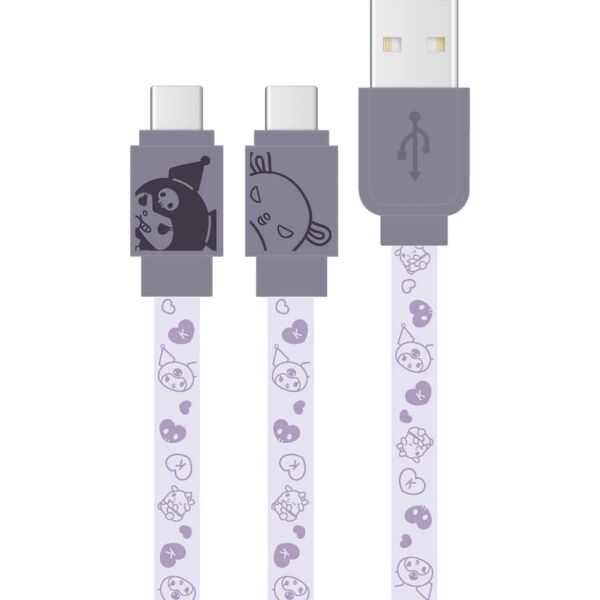 グルマンディーズ サンリ USB Type-Cケーブル クロミ SANG-304KU