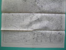 地図 古地図 復刻 東京 東京南西部 明治18年 大きさ 約60cm×56cmです 参謀本部陸軍部測量局 資料 コレクション (K20)_画像2