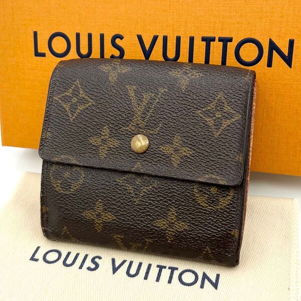 Louis Vuitton ルイヴィトン 3つ折り財布 モノグラム PVC