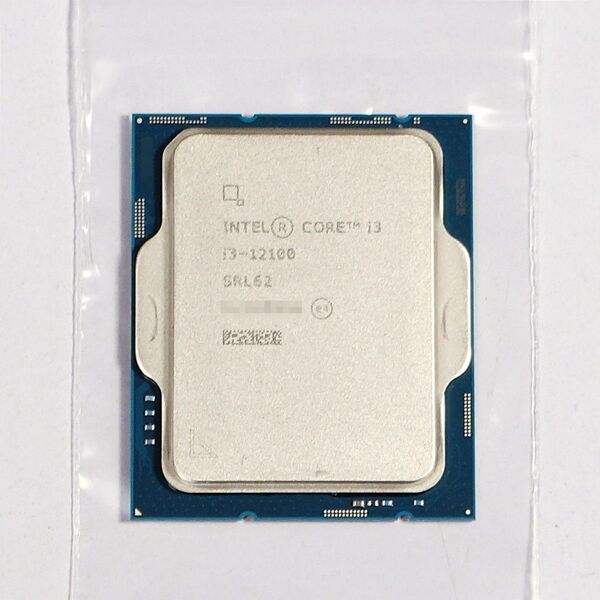Core i3-12100 内臓グラフィック有り LGA1700 正常動作品