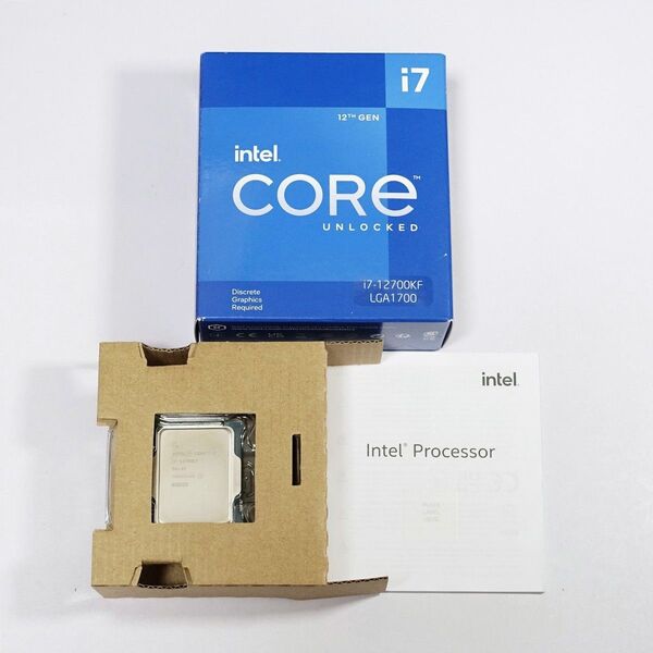 Core i7-12700KF BOX版 内臓グラフィック非搭載 LGA1700 正常動作品 12世代 検/ 12700