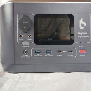 BigBlue ポータブル電源 リン酸鉄リチウムイオン電池 600w