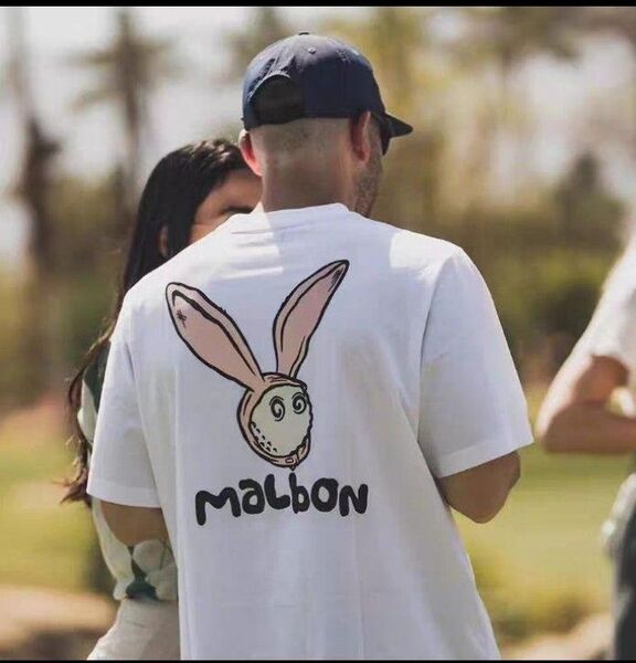 ★即発送&XL★マルボンゴルフ Malbon 半袖 シャツ Tシャツ