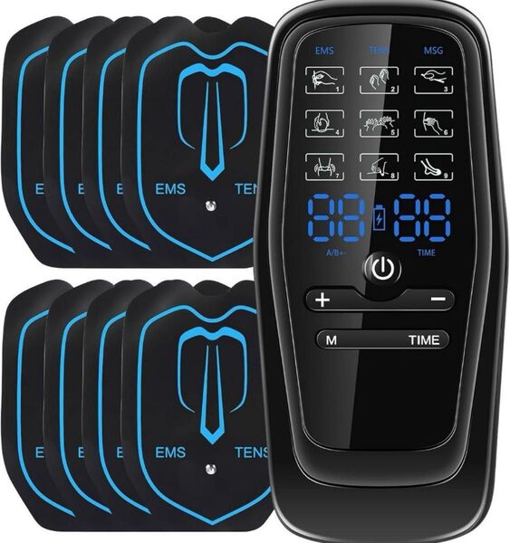 EMS 30階段強度 type-c充電 筋トレ ダイエット トレーニング