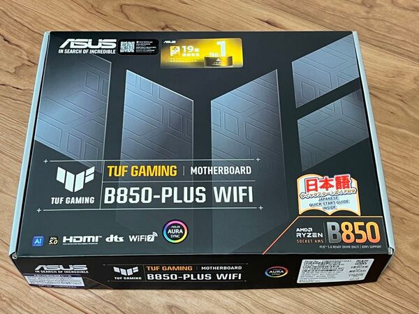 未使用 ASUS TUF GAMING B850-PLUS WIFI マザーボード AMD Ryzen