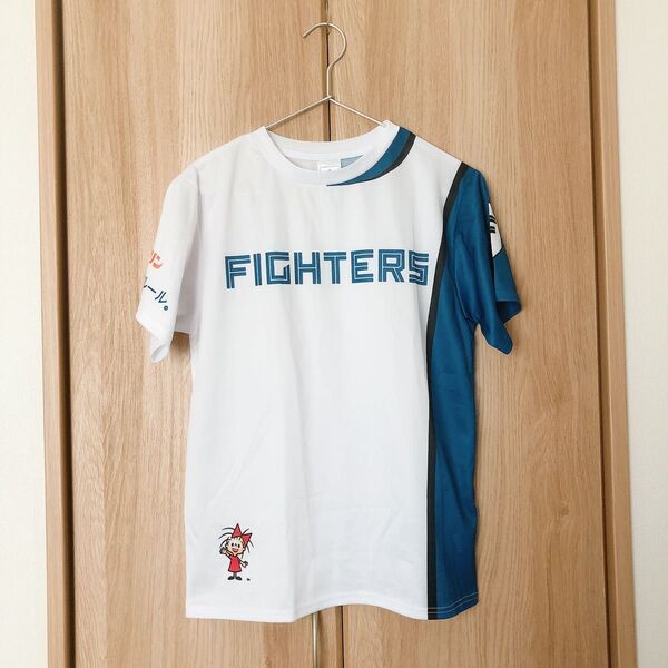 北海道日本ハムファイターズ ユニフォーム型 Tシャツ キッズ Tシャツ 半袖