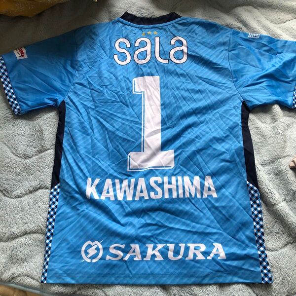 ジュビロ磐田 公式ユニフォーム 応援tシャツ YAMAHA 1番 GK川島永嗣 ナンバーシャツ サッカー日本代表 Jリーグ