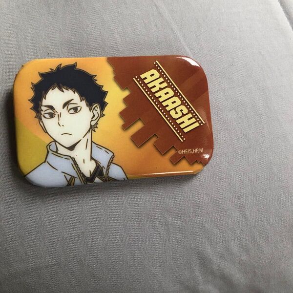 ハイキュー!! TO THE TOP きゃらメダルスクエア缶バッジ/赤葦京治 haikyu AKAASHI