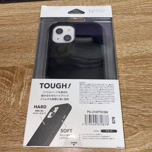 iPhone13用タフポケットケース ブラック PG-21KPT01BK 未使用