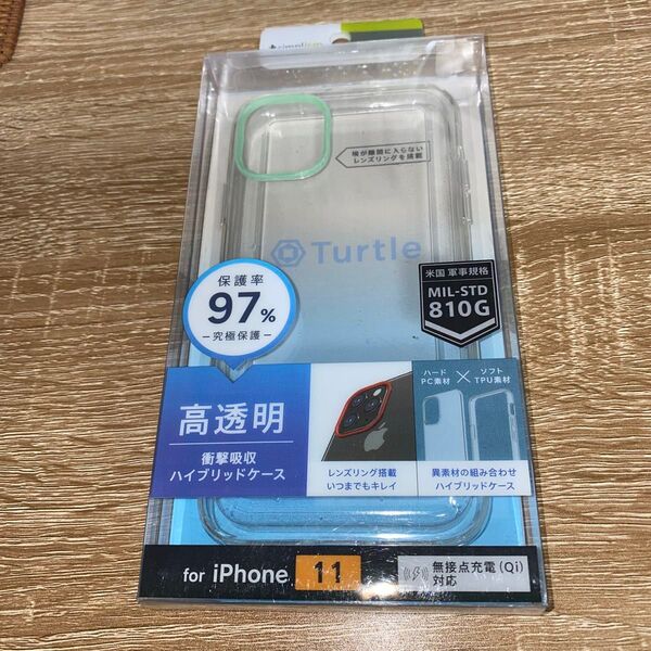 iPhone11 スマホケース クリア 耐衝撃 ハードケース 未使用
