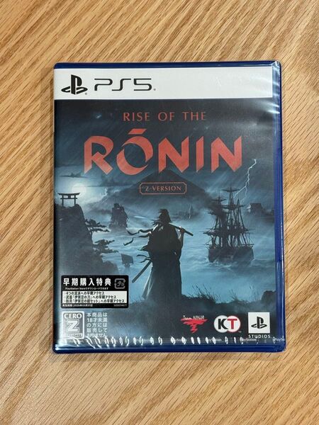 【新品未開封】PS5 Rise of the Ronin Z version