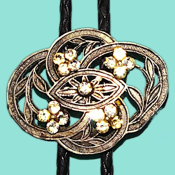 ループタイ アンティーク ヴィンテージ ネックレス loop tie