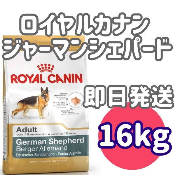 【16kg】ロイヤルカナン ジャーマンシェパード 成犬~高齢犬用 ドッグフードロイヤルカナン