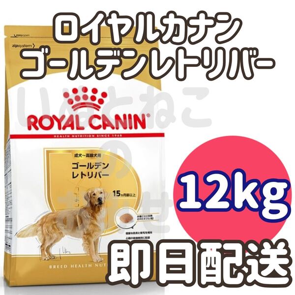 【12kg】ロイヤルカナン ゴールデンレトリバー 成犬~高齢犬用 ドッグフード