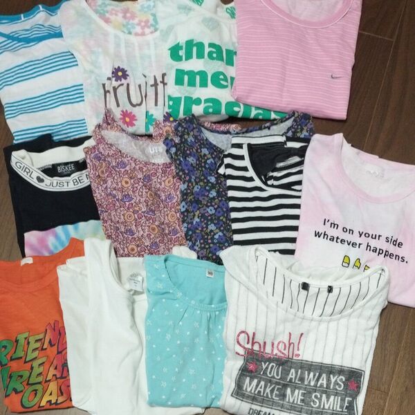 Tシャツ トップス シャツ 半袖 まとめ売り 130〜160 女の子