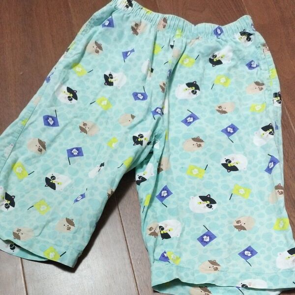 ステテコ ハーフパンツ こども服 キッズ 130 スプラトゥーン ユニクロ