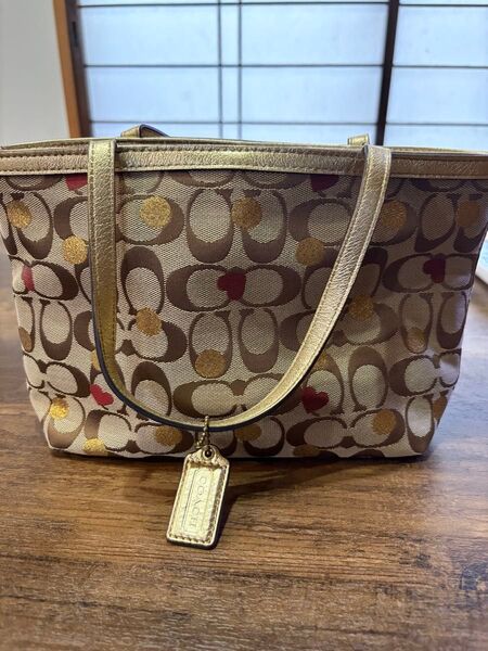 コーチ COACH シグネチャー キャンバス ミニトート