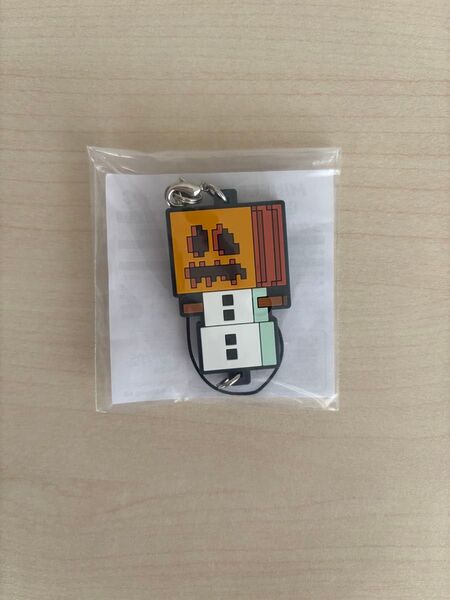 マイクラ(マインクラフト)スノーゴーレム ストラップのみ キーホルダー