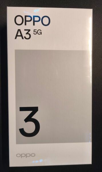 OPPO A3 5G 4GB/128GB パープル 新品 シュリンク付き