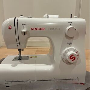 SINGER シンガー 電動ミシン(フットコントローラータイプ) 【Tradition II】 SN-521 ホワイト