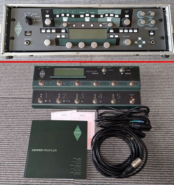 【パワーアンプ搭載&Remoteフルセット】KEMPER Profiler Power RackとREMOTE セット 有料Rig