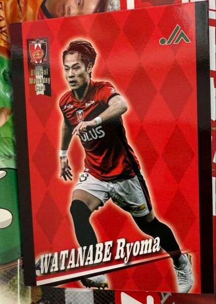 浦和レッズ 2025年5月3日マッチデーカード 渡邊凌磨選手