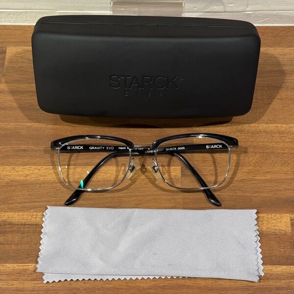 美品 アランミクリ スタルク アイズ 眼鏡 サングラス alain mikli STARCK EYES GRAVITY EVO