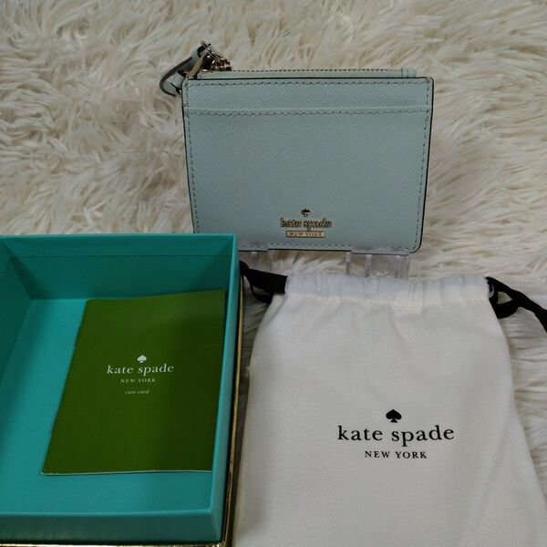 美品 箱付き kate spade new york コインケース カードケース