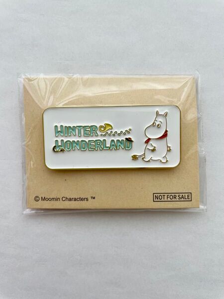 ムーミンウィンターワンダーランド2024 ピンバッジ【未使用】