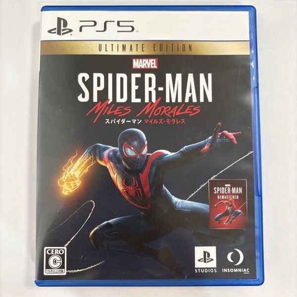 PS5 スパイダーマン Miles Morales マイルズ Marvel 中古