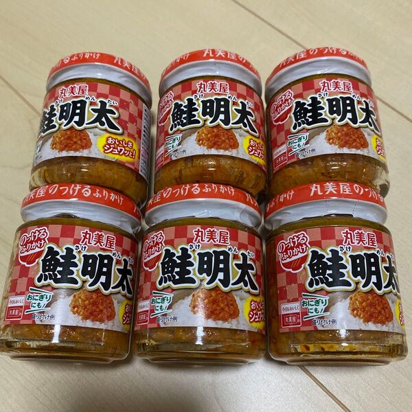 丸美屋 のっけるふりかけ 鮭明太90g×6