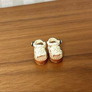オビツ11 サンダル ホワイト ②