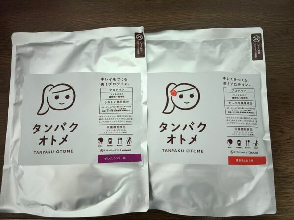 タンパクオトメ 博多あまおう味&ぜいたくベリー タマチャンショップ プロテイン