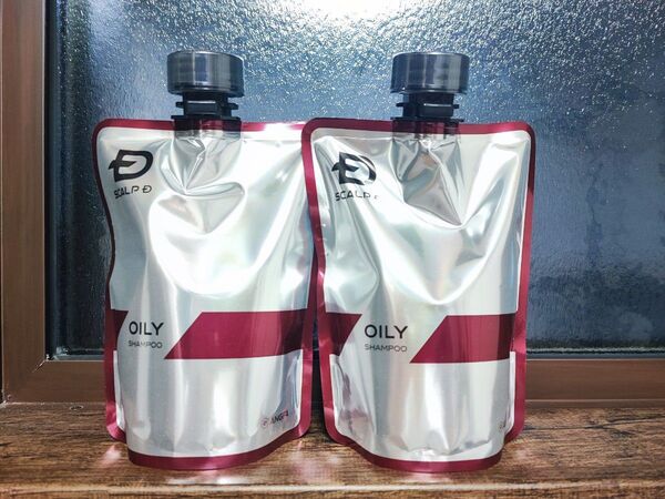 スカルプD オイリー2袋 薬用スカルプシャンプー